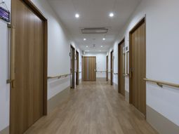 清潔な廊下の眺め