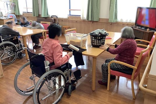 明るい共用空間