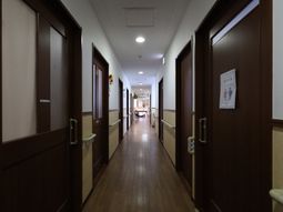 清潔感のある廊下