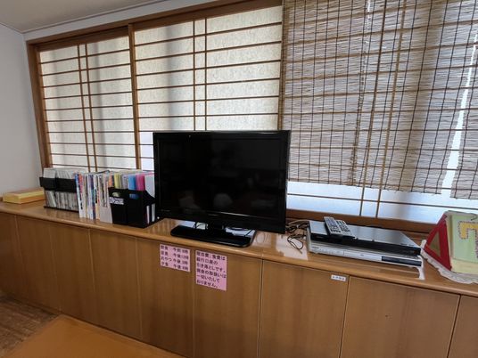 居室のテレビ付近