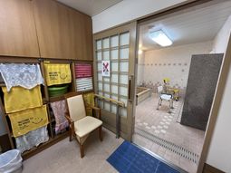 浴室の入り口
