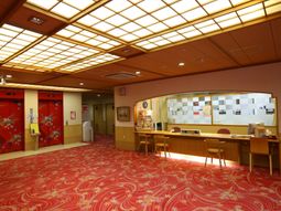 和風ロビーの様子