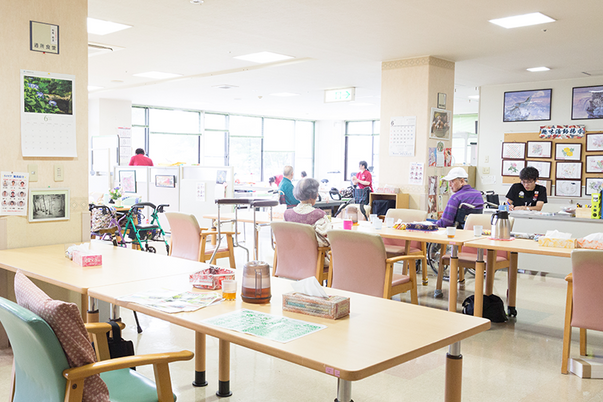 くつろげる共同スペース