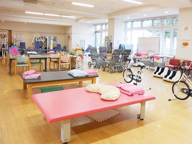 機能訓練室の室内  