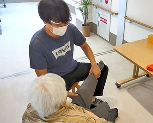 機能訓練の様子