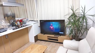明るいリビング
