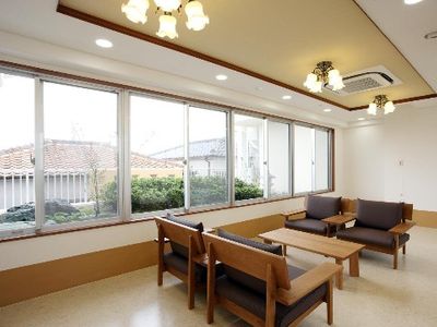 日当たり良好な休憩室