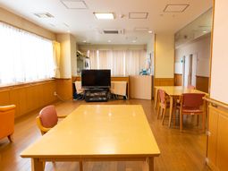 共用リビング空間の一角