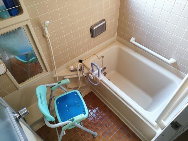 安全に使用できる浴室