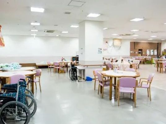 広い食堂  