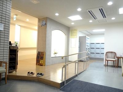 エントランスの風景