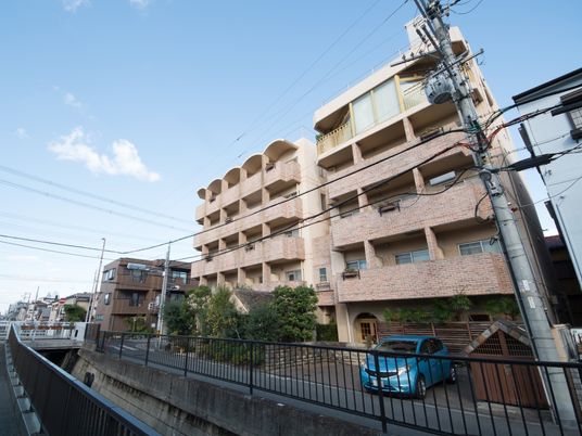 都市型の多階層建物