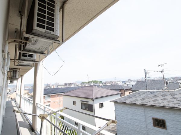 バルコニーからの景色