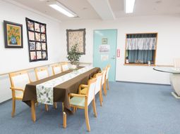 ダイニングエリアの清潔感