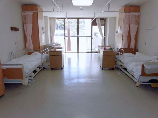 明るいリビング空間 居室 自然光が差し込む明るい居室です。広々としており、快適に過ごせます。