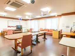 明るい共有リビング