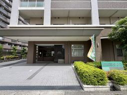 温かみのあるエントランス