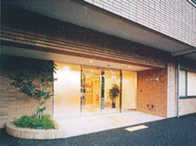明るいエントランス