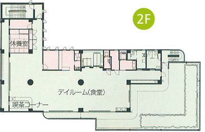 2階フロア図