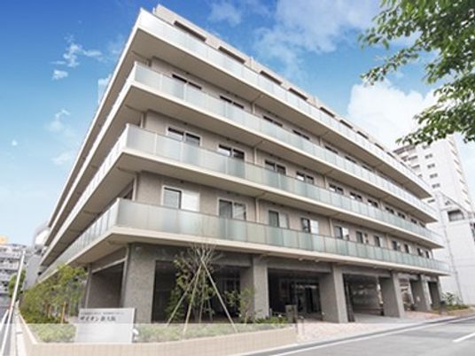 外観の建物正面  