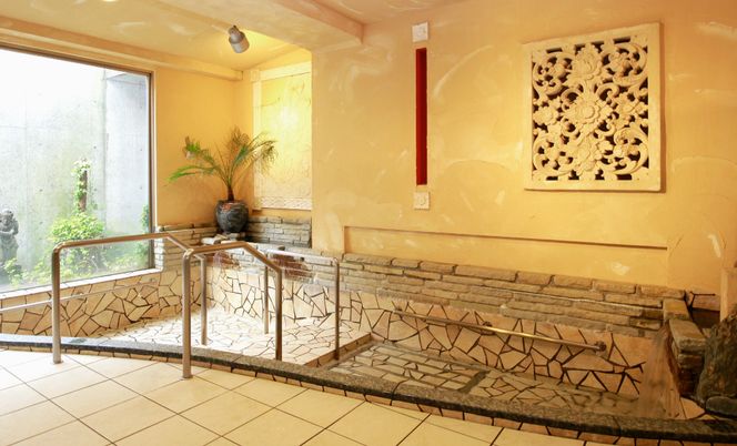 デザイン性高いエントランス