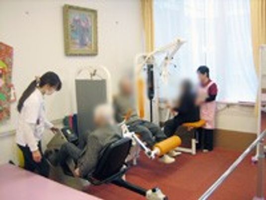 訓練機器がある部屋