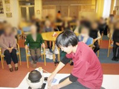 ティーセレモニーの光景