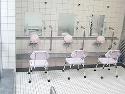 ケアサポート充実の浴室