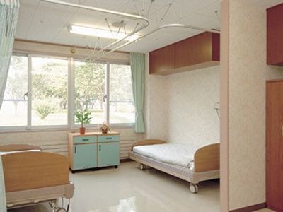 自然光が入る居室  