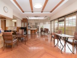 温かみのある共用スペース