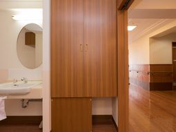 ゆとりのある廊下