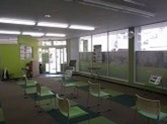 広々とした訓練室
