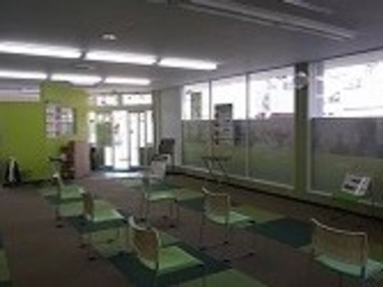 広々とした訓練室