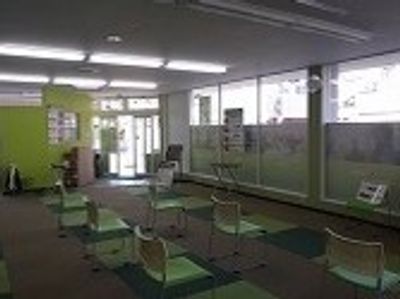 広々とした訓練室