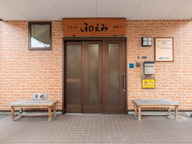 温かみを感じる玄関