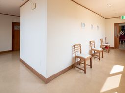 穏やかな式日光の多目的室