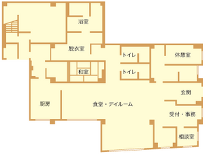 広々としたダイニング