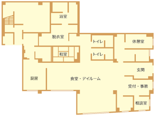 広々としたダイニング