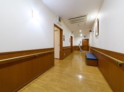 清潔感のある廊下