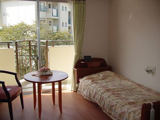 ベッドがある居室