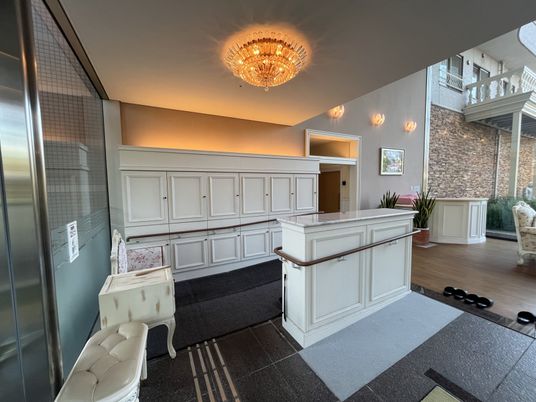 エレガントなロビー空間