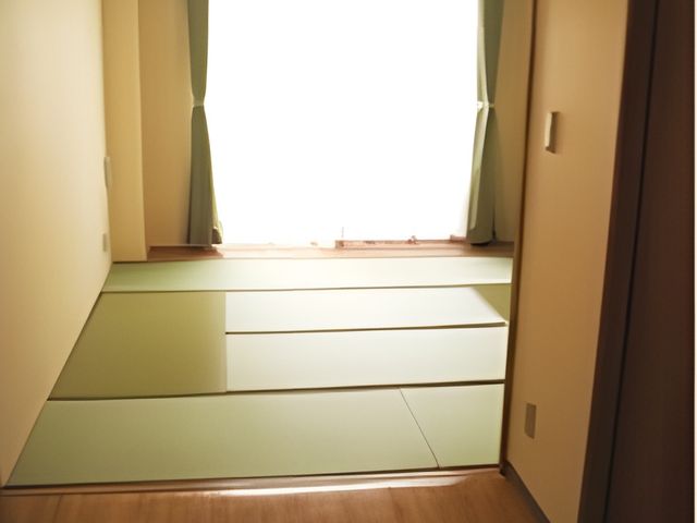 明るい和室の空間 居室 ゆとりあるプライベート空間が確保された居室です。暖かみのある光が差し込む、安らぎの場所となっています。