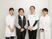 4人の職員の集合  