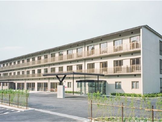 外観の建物正面  