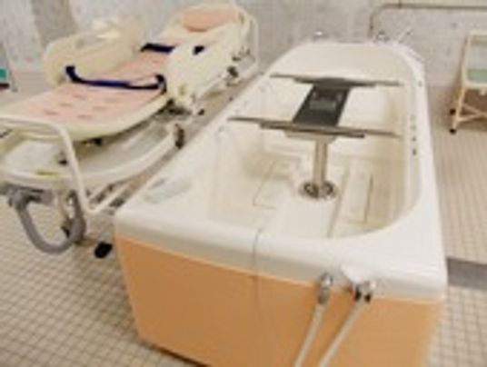 設備が整った浴室
