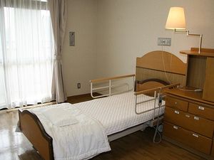 明るい居室  