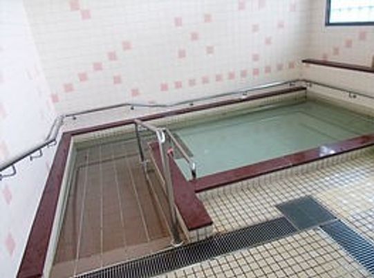 温水プールがある浴室