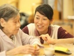 スタッフと利用者のやり取り