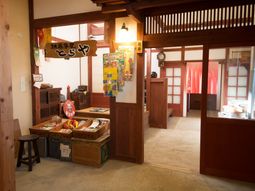 和風の休憩スペース