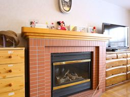 落ち着いた居室の一角